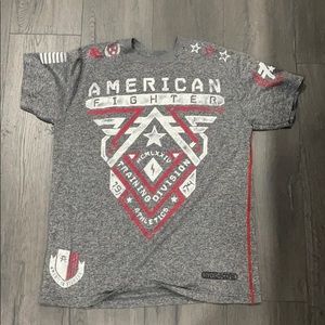 American fighter shirt large